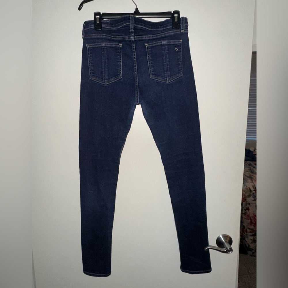 rag & bone Women's High Rise Jeans - Dark Blue